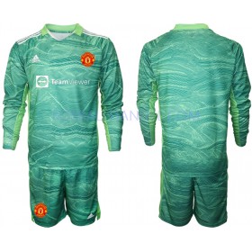 Barn Fotballdrakter Keeper Manchester United Tredje 2021-22 Langermet